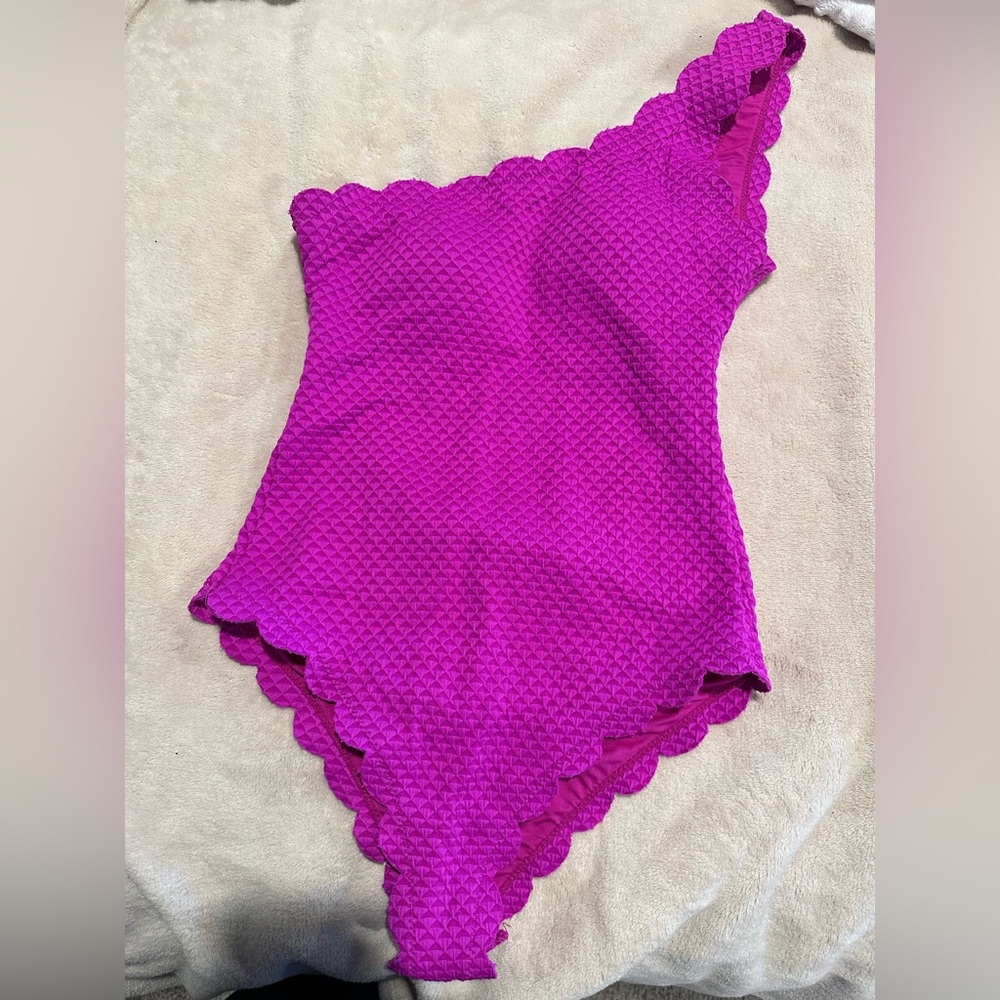 Full piece Pink Lily bathing-suit